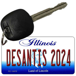 Desantis 2024 Illinois Wholesale Novelty Metal Key Chain