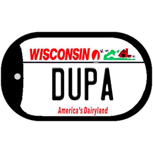 Dupa Wisconsin Wholesale Novelty Metal Dog Tag Necklace