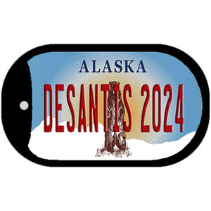 Desantis 2024 Alaska Wholesale Novelty Metal Dog Tag Necklace