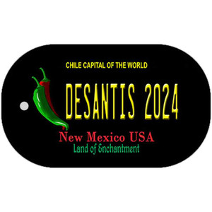 Desantis 2024 New Mexico Wholesale Novelty Metal Dog Tag Necklace
