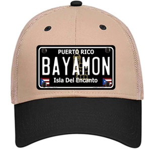 Bayamon Puerto Rico Black Wholesale Novelty License Plate Hat