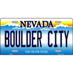 Boulder City Nevada Novelty Wholesale Metal License Plate