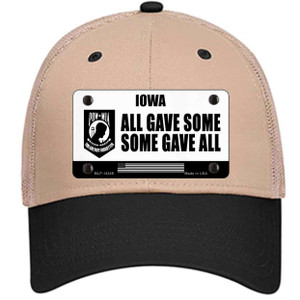 Iowa POW MIA Some Gave All Wholesale Novelty License Plate Hat