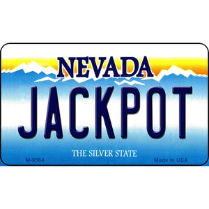 Jack Pot Nevada Background Wholesale Novelty Metal Magnet