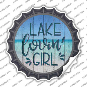 Lake Lovin Girl Wholesale Novelty Bottle Cap Sticker Decal