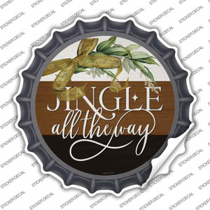 Jingle All The Way Wholesale Novelty Bottle Cap Sticker Decal
