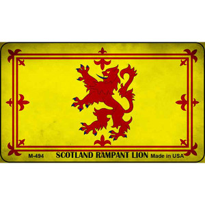 Scotland Rampant Lion Wholesale Novelty Metal Magnet