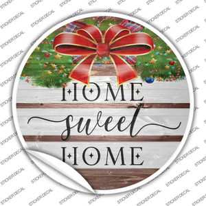 Home Sweet Home Ribbon Wholesale Novelty Circle Sticker Decal