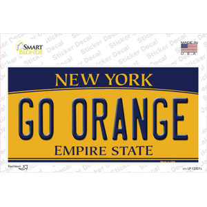 Go Orange NY Wholesale Novelty Sticker Decal