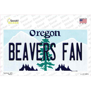 Beavers Fan OR Wholesale Novelty Sticker Decal