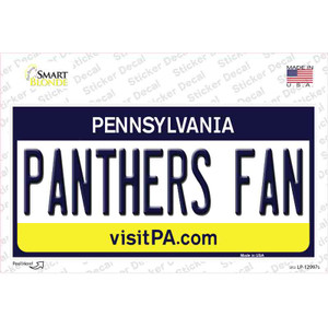 Panthers Fan PA Wholesale Novelty Sticker Decal