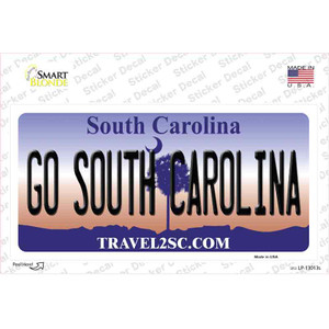 Go South Carolina SC Wholesale Novelty Sticker Decal