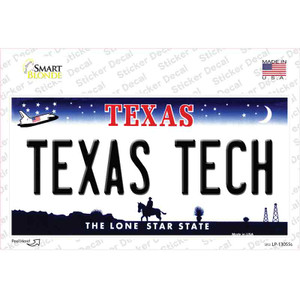 Texas Tech TX Wholesale Novelty Sticker Decal