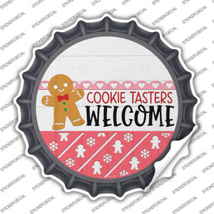 Cookie Tasters Welcome Wholesale Novelty Bottle Cap Sticker Decal