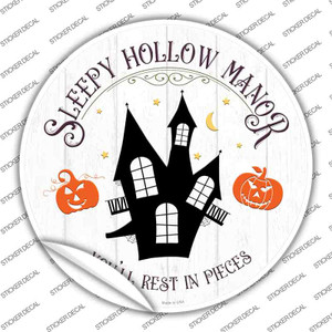 Sleepy Hollow Manor Wholesale Novelty Circle Sticker Decal