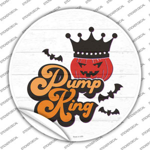 Pumpkin King Wholesale Novelty Circle Sticker Decal