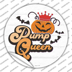 Pumpkin Queen Wholesale Novelty Circle Sticker Decal