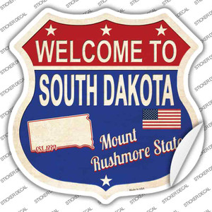 South Dakota Established Wholesale Novelty Highway Shield Sticker Decal