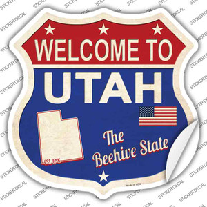 Utah Established Wholesale Novelty Highway Shield Sticker Decal