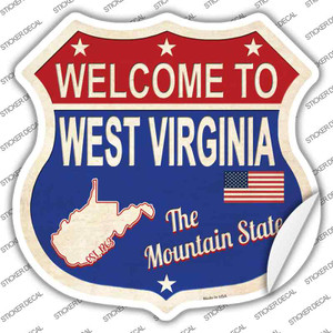 West Virginia Established Wholesale Novelty Highway Shield Sticker Decal