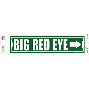 Big Red Eye Wholesale Novelty Small Narrow Sticker Decal