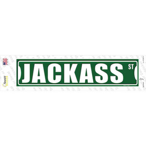 Jackass Street Wholesale Novelty Small Narrow Sticker Decal