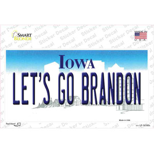 Lets Go Brandon IA Wholesale Novelty Sticker Decal