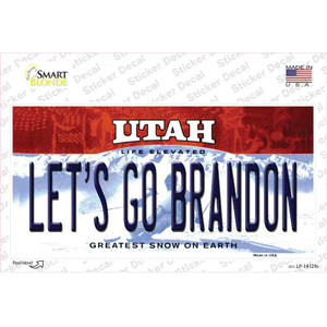 Lets Go Brandon UT Wholesale Novelty Sticker Decal