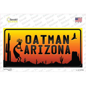 Oatman Kokopelli Arizona Scenic Background Wholesale Novelty Sticker Decal