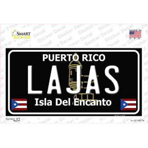 Lajas Puerto Rico Black Wholesale Novelty Sticker Decal