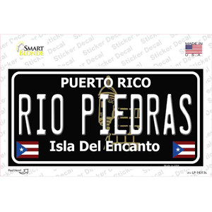 Rio Piedras Puerto Rico Black Wholesale Novelty Sticker Decal