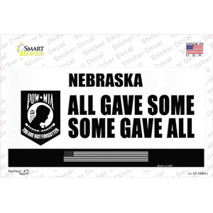 Nebraska POW MIA Some Gave All Wholesale Novelty Sticker Decal