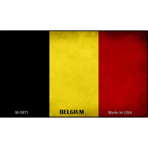 Belgium Flag Wholesale Novelty Metal Magnet