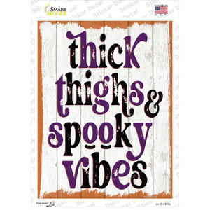 Thick Thighs Wholesale Novelty Rectangle Sticker Decal