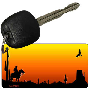 Cowboy Blank Scenic Wholesale Novelty Key Chain