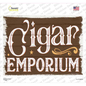 Cigar Emporium Wholesale Novelty Rectangle Sticker Decal