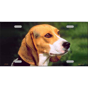 Beagle Dog Wholesale Metal Novelty License Plate