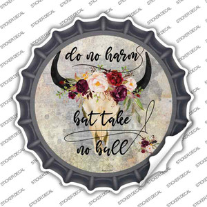 Do No Harm Take No Bull Watercolor Wholesale Novelty Bottle Cap Sticker Decal