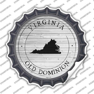 Virginia Old Dominion Wholesale Novelty Bottle Cap Sticker Decal