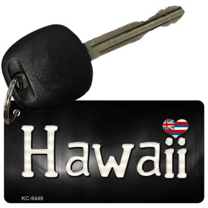 Hawaii Flag Script Wholesale Novelty Key Chain
