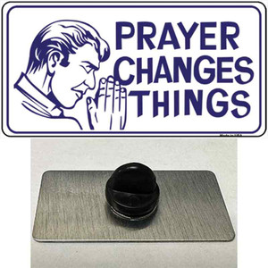 Prayer Changes Things Wholesale Novelty Metal Hat Pin