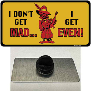 Dont Get Mad Wholesale Novelty Metal Hat Pin