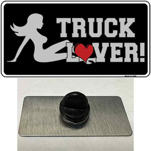 Truck Lover Girl Wholesale Novelty Metal Hat Pin