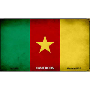 Cameroon Flag Wholesale Novelty Metal Magnet