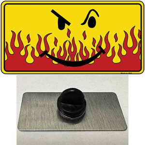 Smiley Flame Wholesale Novelty Metal Hat Pin