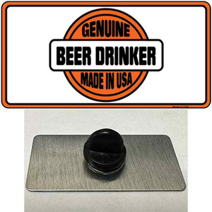 Genuine Beer Drinker Wholesale Novelty Metal Hat Pin