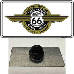 Route 66 Shield Emblem Wholesale Novelty Metal Hat Pin