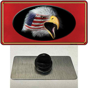 American Flag Eagle Red Wholesale Novelty Metal Hat Pin