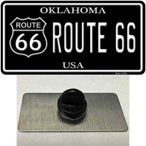 Route 66 Oklahoma Black Wholesale Novelty Metal Hat Pin