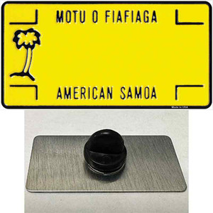 American Samoa Wholesale Novelty Metal Hat Pin